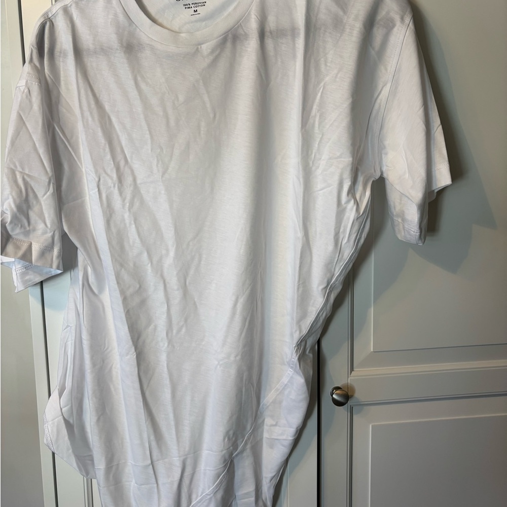 J. Crew Asymmetrical Ruched Tshirt NWT